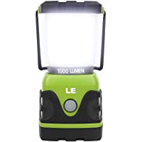 Los mejores  - LE Linterna de Camping- Farol de Camping Regulable 1000 Lumen- 4 Modos Luz de Emergencia- Luces de Tienda Resistentes al…